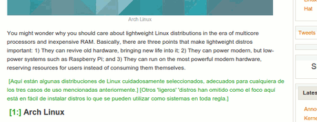 Traductor de páginas web para Google Chrome