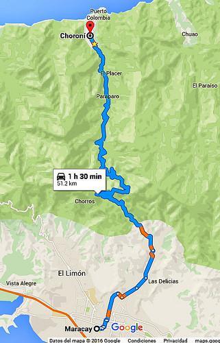 De Maracay a Choroní
