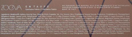 La paleta “En Taupe” de ZOEVA