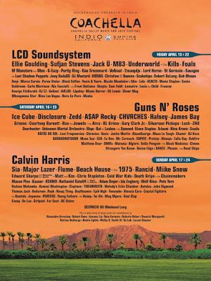 Coachella 16, presenta cartel y trae varios retornos