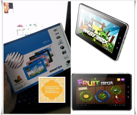 Tablet 7 Negra Brigmton Tendencias NereMi Tablet 7 Negra Brigmton Tendencias NereMi