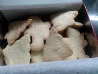 Galletas de mantequilla, jengibre y canela