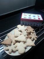 Galletas de mantequilla, jengibre y canela