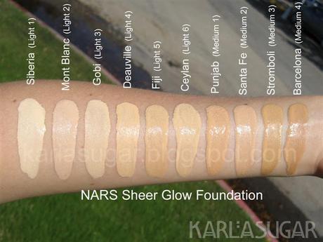 REVIEW BASE DE MAQUILLAJE SHEER GLOW DE NARS