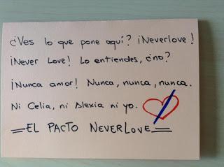 Reseña: El pacto NeverLove -  Ana Meliá.