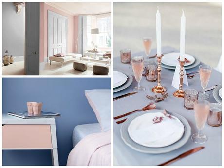 La claves del Rosa cuarzo y Azul serenity colores 2016