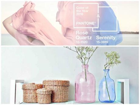 La claves del Rosa cuarzo y Azul serenity colores 2016