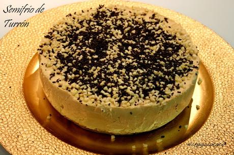 Semifrío de turrón de jijona