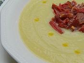 Crema colifror, calabacín puerro