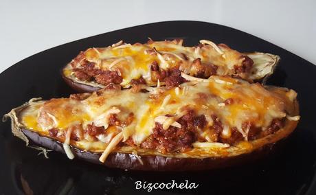 BERENJENAS RELLENAS DE CARNE