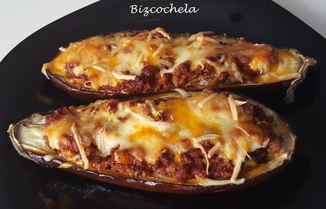 BERENJENAS RELLENAS DE CARNE