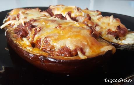 BERENJENAS RELLENAS DE CARNE