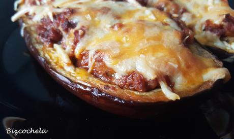 BERENJENAS RELLENAS DE CARNE
