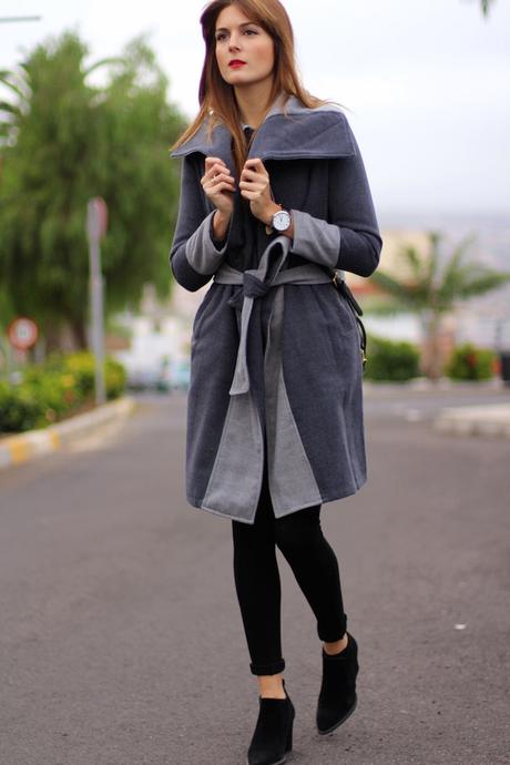 Sporty Grey Coat