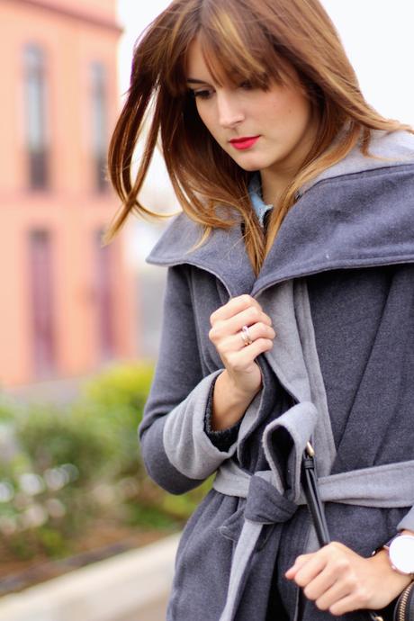 Sporty Grey Coat