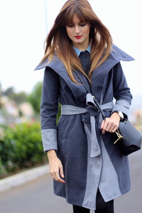 Sporty Grey Coat