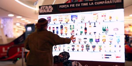 Carrefour Rumanía permite comprar como un Jedi en esta acción publicitaria