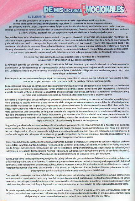 El Senderin, Boletin informativo enero 2016