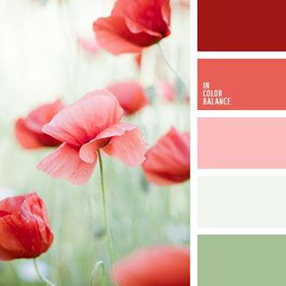 Paletas de Colores - Rojo & Otros tonos.