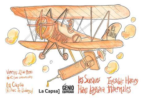 Festival El genio equivocado en La Capsa