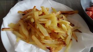 Patatas fritas al horno