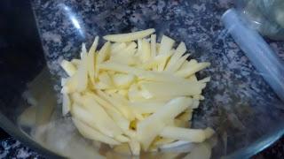 Patatas fritas al horno