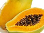 Papaya, papaína, enzimas efecto sobre salud