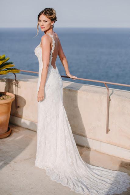 Vestido de novia de Helen Lindes de Rosa Clará - Foto: www.hola.com