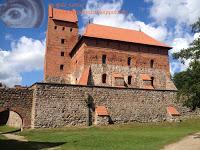 El Castillo de Trakai, fortaleza cercana a Vilna