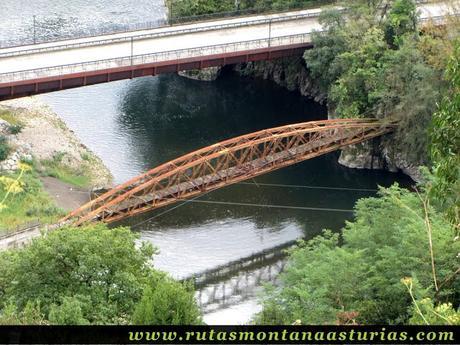 Ruta Bueño Peña Avis: Puentes sobre el Nalón en Palomar