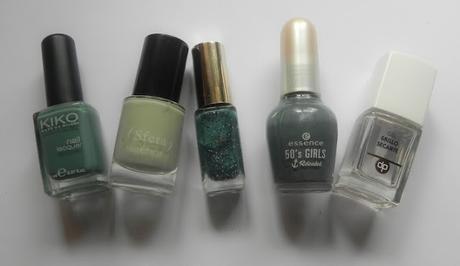 Verde menta...también en invierno (look, manicura y outfit)