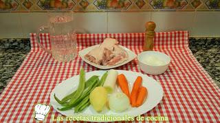 Receta fácil de sopa de pollo