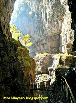 El desfiladero del Breitach (Breitachklamm) Alemania