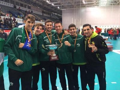 Cinco jugadores de Balonmano Montequinto logran el bronce con la andaluza juvenil en el Nacional por Autonomías en Almería