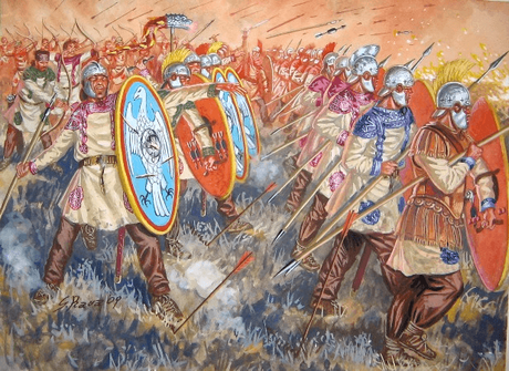 La batalla de Adrianópolis, desastre romano