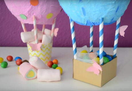 Como hacer globos aerostaticos para regalar en cumpleaños -DIY- - Paperblog