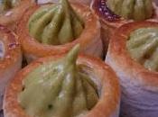 Volovanes rellenos guacamole