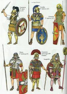 Organización de las legiones romanas