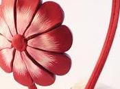 Diadema flor granate