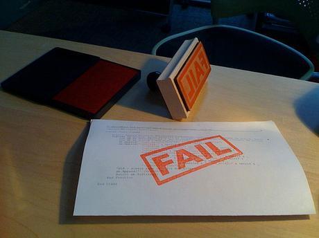 Fail stamp by Hans Gerwitz