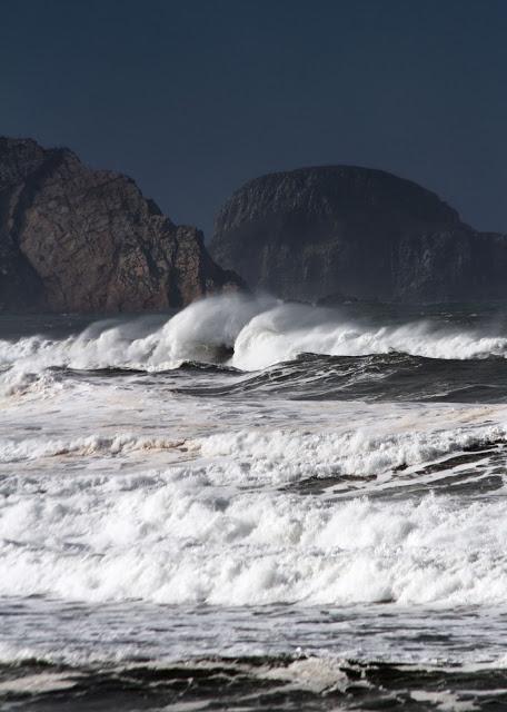 Viento sobre la playa