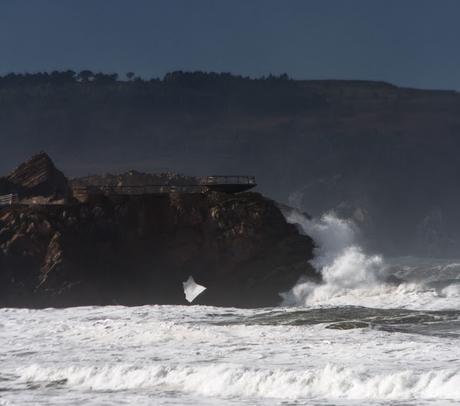 Viento sobre la playa