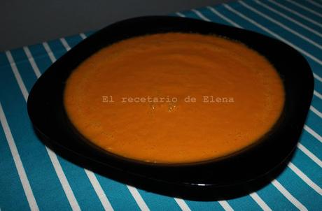 Crema de zanahoria