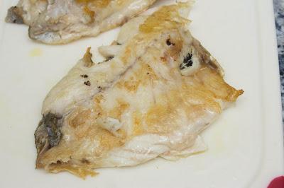 Tacos de dorada y habitas