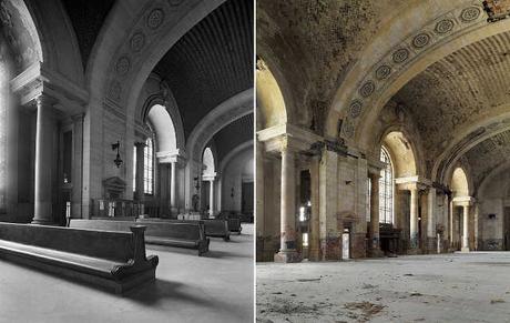 La estación de tren abandonada más grande del mundo.