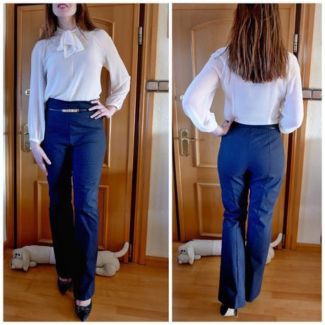 Pantalón de campana