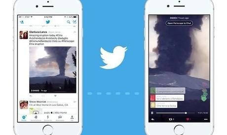 Twitter integra las retransmisiones en directo de Periscope en los «tuits»