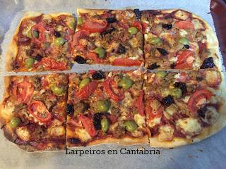 Masa de Pizza sin lactosa y sin levadura