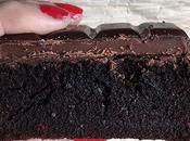 Brownie tableta chocolate {Brownie covered with bar}