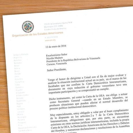 OEA impone Carta Democrática al régimen